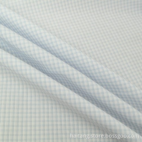 STOCK Fabric Dobby Microfiber fabric Sedate Check Fabric